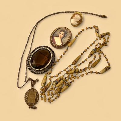 2 Designer Costume Jewelry Florenza, Vendome + More