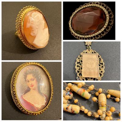 2 Designer Costume Jewelry Florenza, Vendome + More