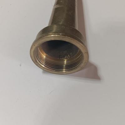 Powhatan Brass Fire Hose Nozzle