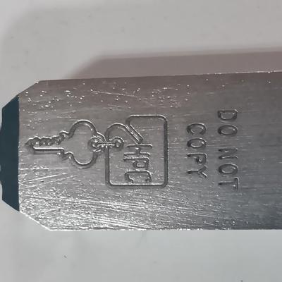 Steel Number punches with Chalk sting line