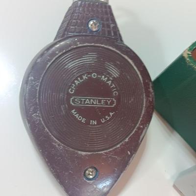 Steel Number punches with Chalk sting line