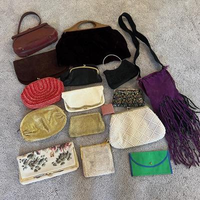 Huge Vintage Purse Lot