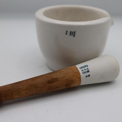 Coors USA Mortar & Pestle