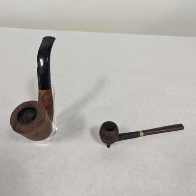 Vintage Pipes Italian Briar LHS & Com Magnum Supreme Made In England