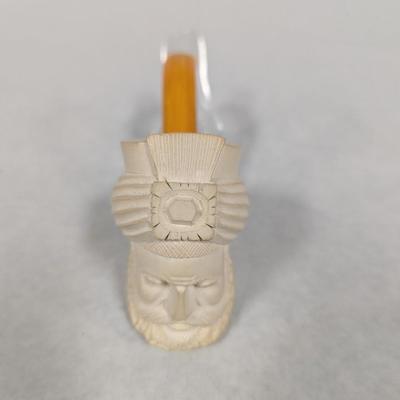 White Meerschaum Tobacco Pipe Sultan