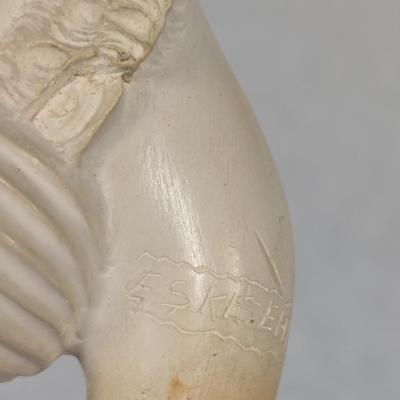 White Meerschaum Tobacco Pipe Sultan