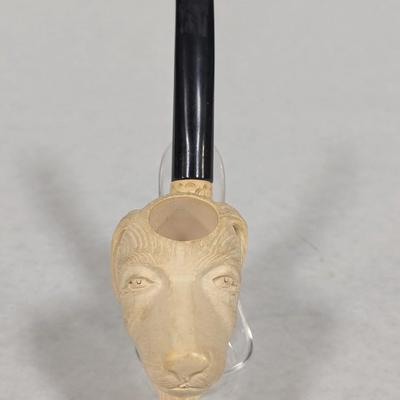 Vintage Meerschaum Tobacco Dog Pipe