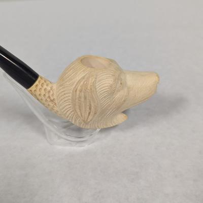 Vintage Meerschaum Tobacco Dog Pipe