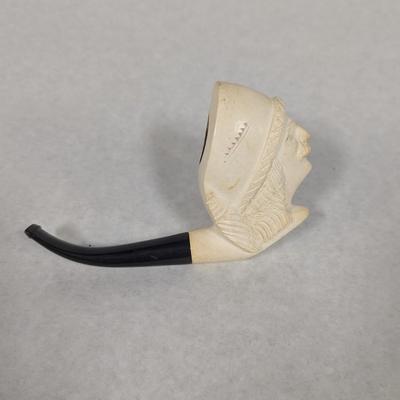 White Meerschaum Tobacco Pipe Sultan