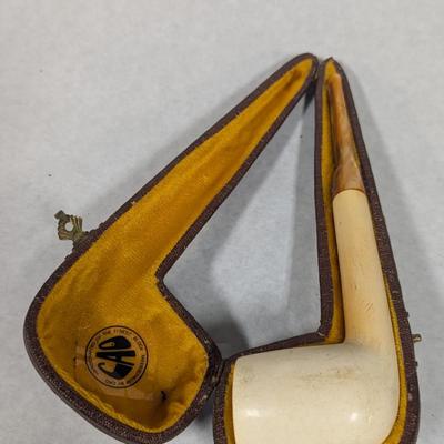 Vintage Hand Crafted Meerschaum By CAO Tobacco Pipe