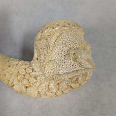 Vintage Meerschaum Pipe With Original Case