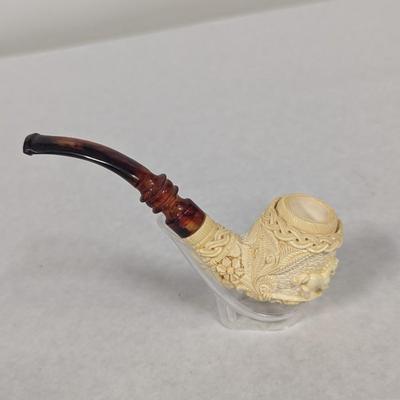Vintage Meerschaum Pipe With Original Case
