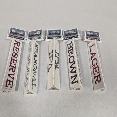 Hi-Wire Brewery Beer Tap Handles