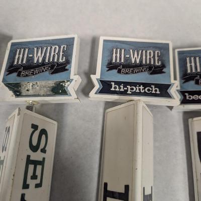 Hi-Wire Brewery Beer Tap Handles