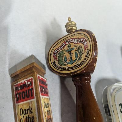 Various Brewery Beer Handles