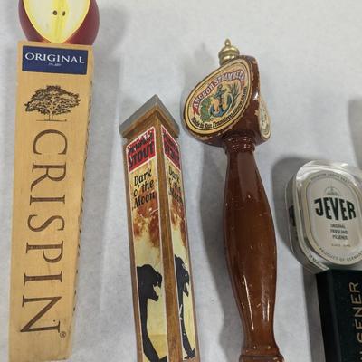 Various Brewery Beer Handles