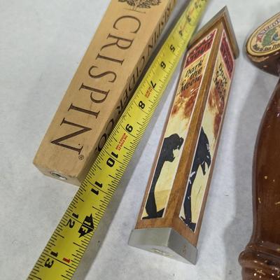 Various Brewery Beer Handles