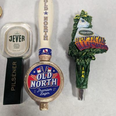 Various Brewery Beer Handles
