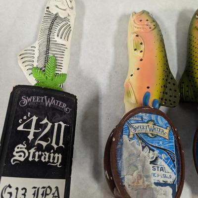 Sweet Water Brewery Beer Handles