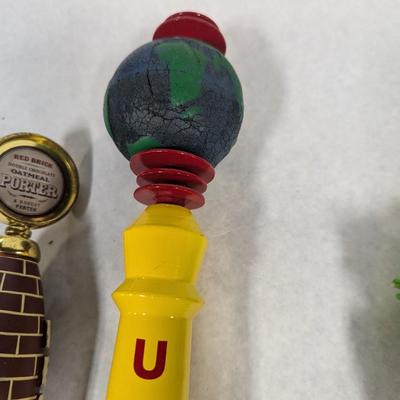 Variety Of Brewery Beer Handles