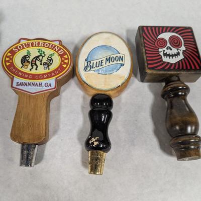 Variety Of Brewery Beer Handles