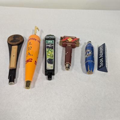 Variety Of Brewery Beer Handles