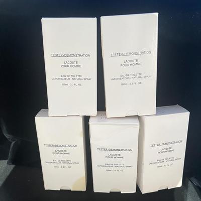 5 Lacoste Pour Homme Men’s Colognes EDT