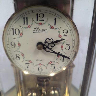 Sloan Quartz Haller Quartz West Germany Clock