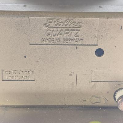 Sloan Quartz Haller Quartz West Germany Clock