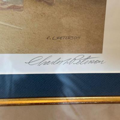 Lot 4: Charles Peterson Art & More