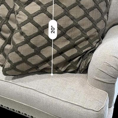 Pair of Decorator Throw pillows 20"