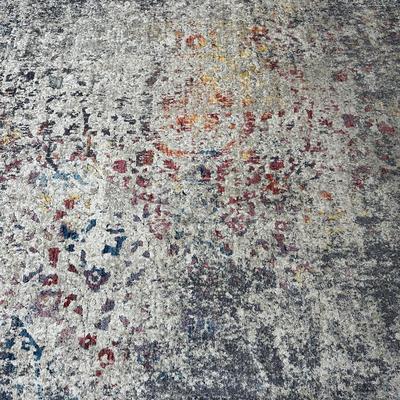 Large Modern floor rug. 10' 6" x 7' 10" in Abstract pattern