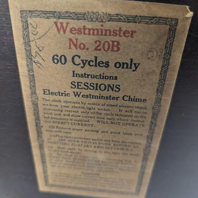 Electric Westminster Chime No. 20B