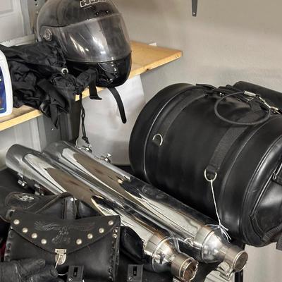 Lot 9: Motorcycle Gear & More