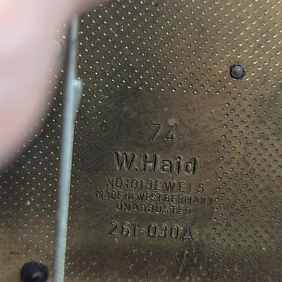 Antique W. Haid German Wall Clock