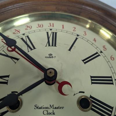 Antique Rodell-9 Station Master Clock