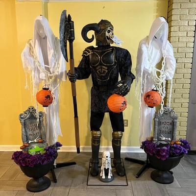 Lifesize Halloween Decor Lot