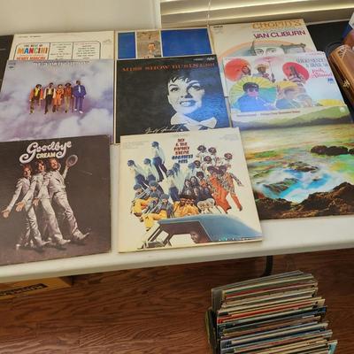 Record Albums Lot Shakespeare David Lanz Van Cliburn Stevie Wonder, Liza Minnelli