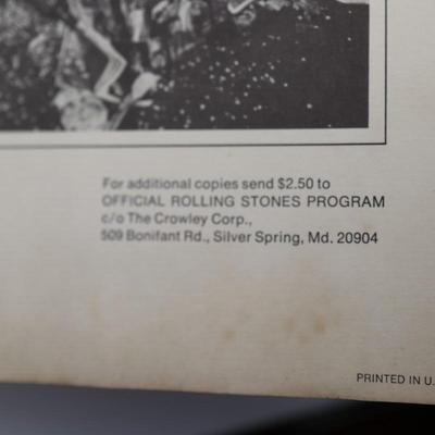 Vintage Band Concert/Tour Programs (7)