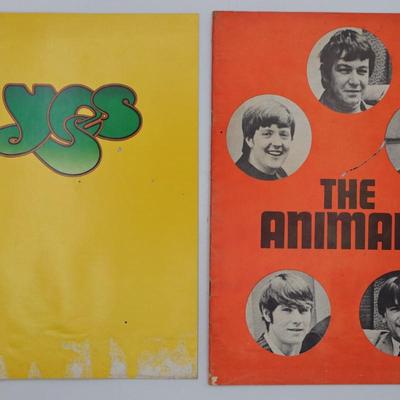Vintage Band Concert/Tour Programs (7)