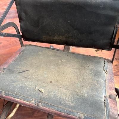 ANTIQUE CHILDS PULL CART BUGGY