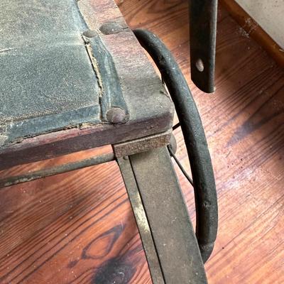 ANTIQUE CHILDS PULL CART BUGGY