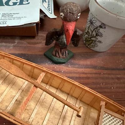 MISC DOLLHOUSE, BASKETS & MORE LOT