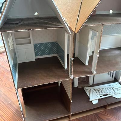 DOLLHOUSE & MISC WOOD FOR BUILDING