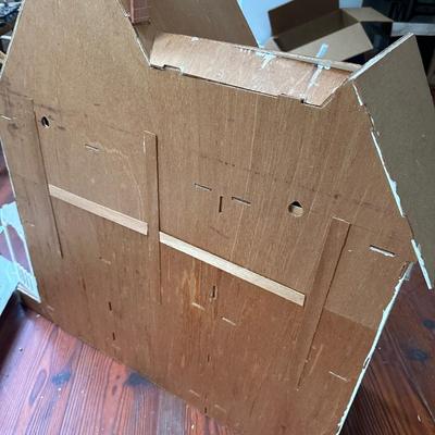 DOLLHOUSE & MISC WOOD FOR BUILDING