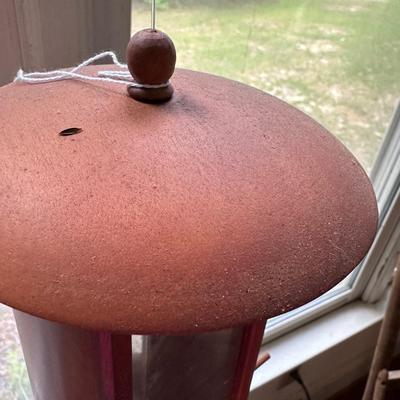 TEAKWOOD BIRD FEEDER