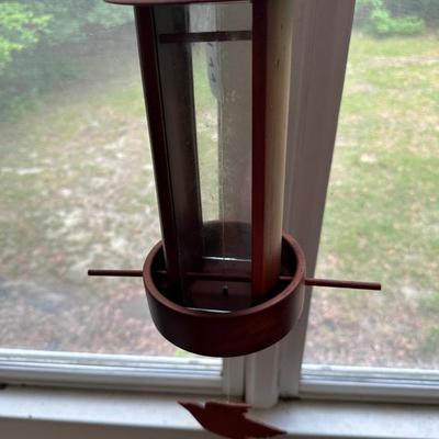 TEAKWOOD BIRD FEEDER