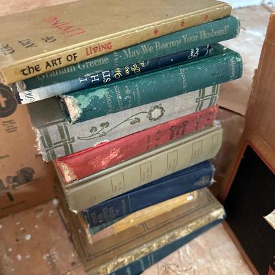 BOOK, HOUSEHOLD ITEM LOT
