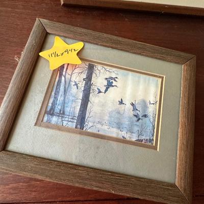 FRAMED DUCK ART