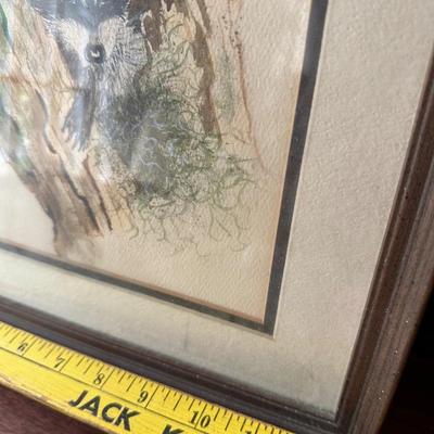 FRAMED ANIMAL PICTURE LOT